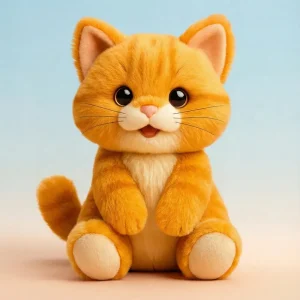 Ginger Kitten Plush